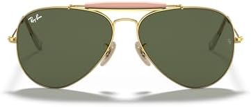 Ray-Ban 3029 OUTDOORSMAN 2（ 62mm） Ray-Ban Unisex Yetişkin Güneş Gözlüğü OUTDOORSMAN II RB 3029